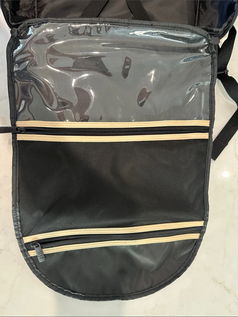 Black Beis Everyday Backpack